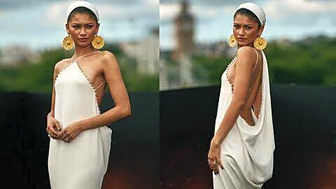 Coleman stuns in Jacquemus at London 'The Odyssey' press tour
