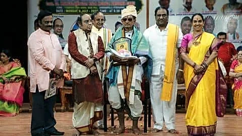 Hyderabad marks Mangalampalli Balamuralikrishna anniversary with awards for 19 artists