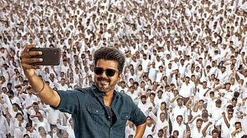 Tamil Nadu Chief Minister Vijay premieres 'Jana Nayagan' in cinemas