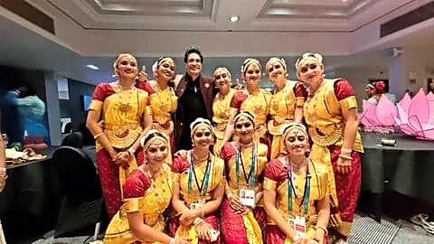 Richa Joanita Das represented India at Commonwealth Games closing ceremony