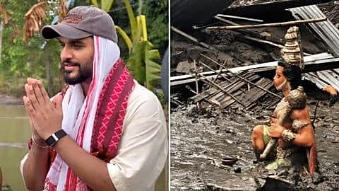 YouTuber Abhishek Malhan pledges ₹20L to rebuild Assam Hanuman temple