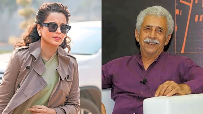Kangana Ranaut takes a dig at Naseeruddin Shah over protests
