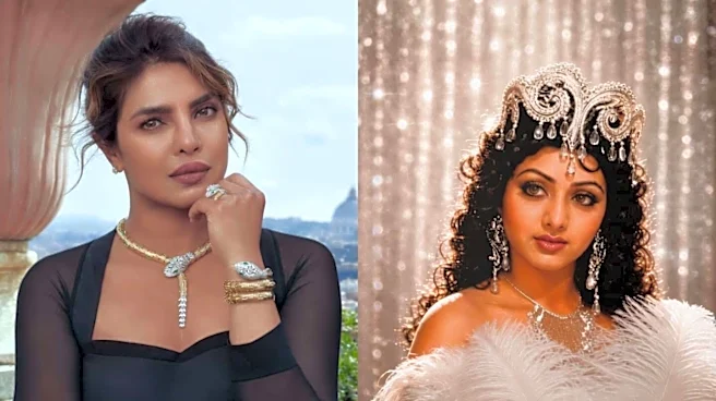 Priyanka unveils Sridevi's biography 'Empress' on late actor's birth anniversary