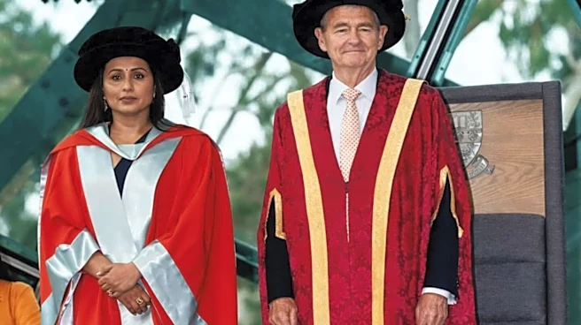 Rani Mukerji receives La Trobe Honorary Doctorate, second after SRK