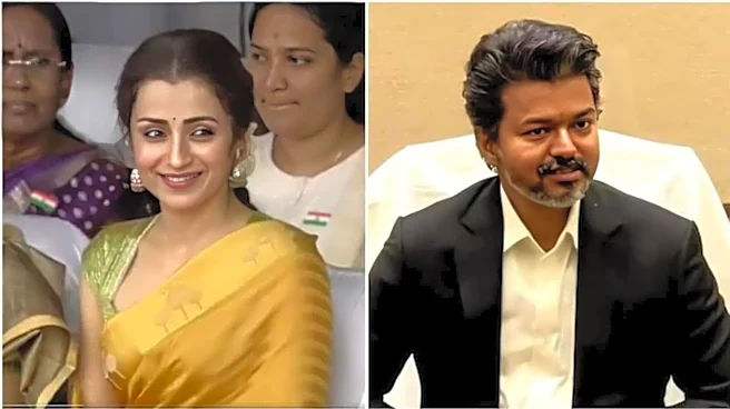 Independence Day celebrations: Trisha attends CM Vijay's flag-hoisting ceremony