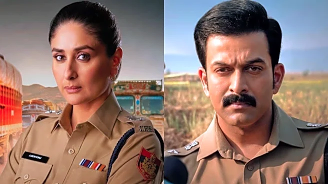 'Daayra' character posters: See Kareena and Prithviraj's gritty cop avatars