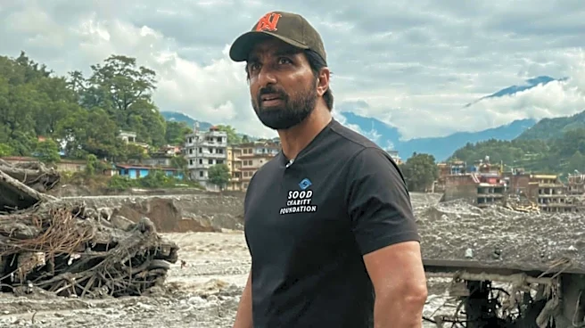 Sonu Sood reaches flood-hit Nepal, says, 'situation not good'