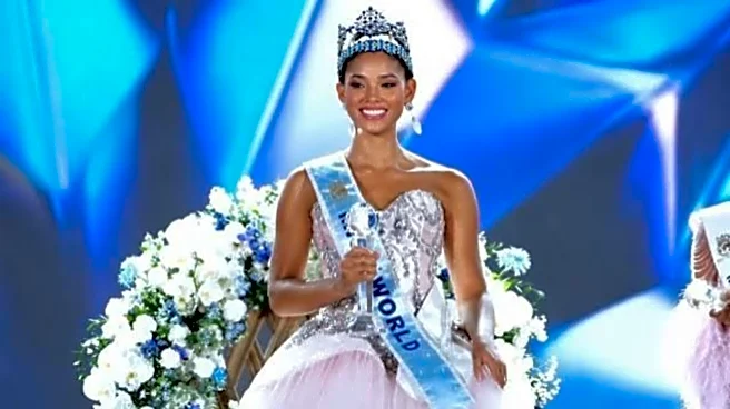 Dominican Republic's Joheirry Mola Dominguez crowned Miss World 2026