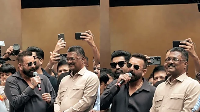 Why Sanjay Dutt refused to speak in Marathi at event