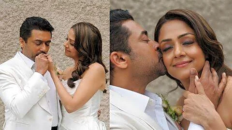 Suriya and Jyotika renew vows with children marking 20 years
