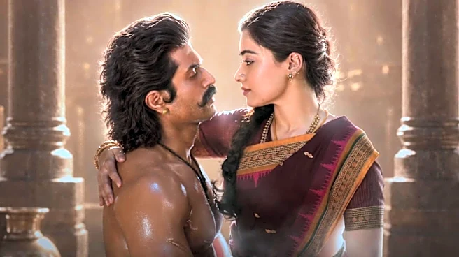 Vijay-Rashmika's 'Ranabaali' looks at a slow start