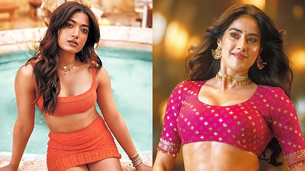 'Not comfortable with skin show': Rashmika on Janhvi's 'Peddi' controversy