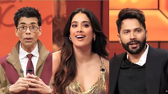'Koffee with Karan 9' promo teases Varun-Janhvi's banter