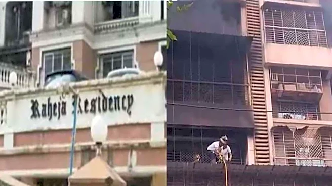 4, including 6-year-old, killed in fire at Navi Mumbai society