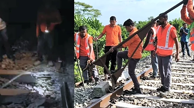 Suspected bomb blast hits Assam railway track; trains delayed