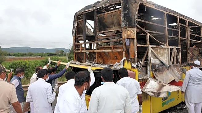 Andhra bus fire: Vehicle had 16 challans for traffic violations