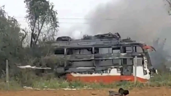 Jaipur-Delhi highway: Bus carrying laborers catches fire, 3 dead
