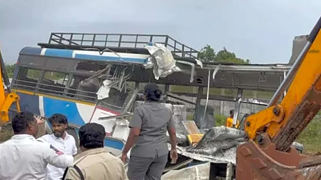 20 killed in massive truck-bus collision in Telangana