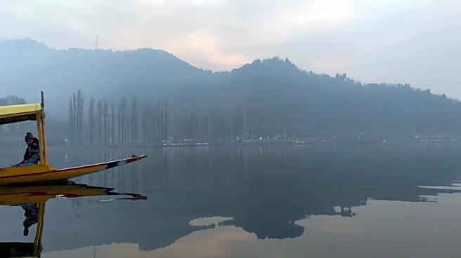 Winter descends upon J&K; Srinagar records season's first sub-zero temperature