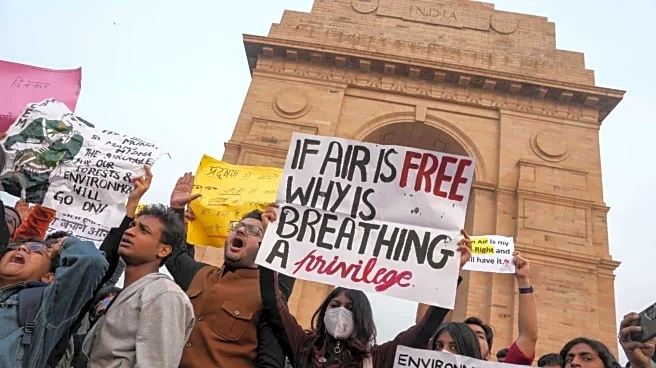 Delhi AQI at 397; protesters pepper-spray police during scuffle
