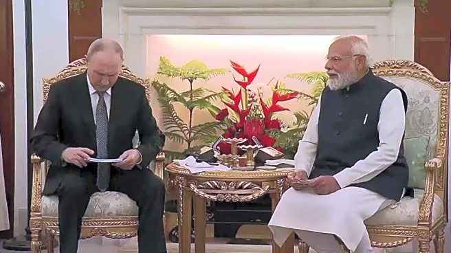 Putin, Modi begin bilateral talks at Hyderabad House