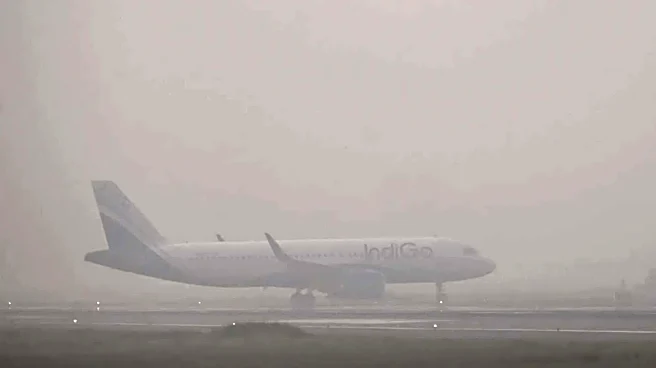 Fog delays 200 flights as Delhi's AQI stays 'very poor'