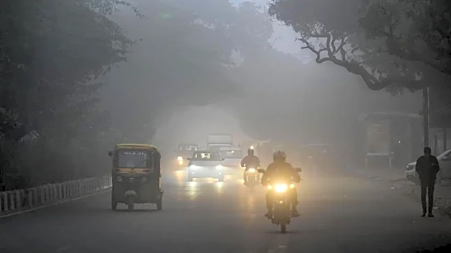 Delhi's air quality 'very poor' amid cold wave, dense fog
