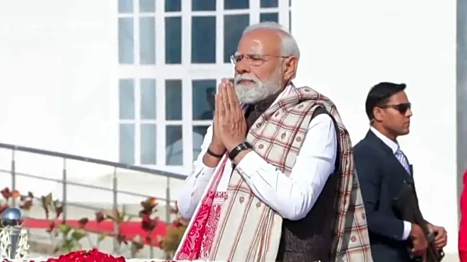 PM Modi pays tribute to Assam agitation martyrs in Guwahati
