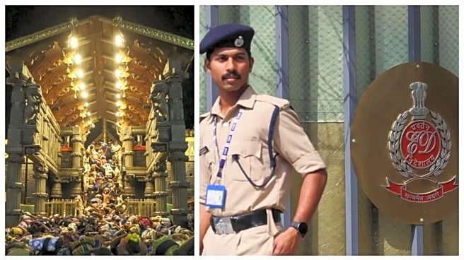 Sabarimala gold case: ED raids 21 locations in 3 states