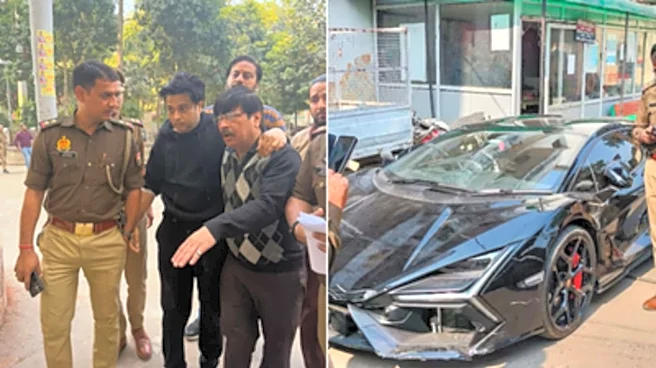 Lamborghini case: Kanpur tycoon's son released just hours after arrest