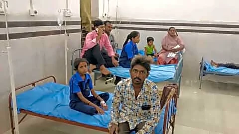 Over 100 Longdi Primary students treated after Hanuman Jayanti meal