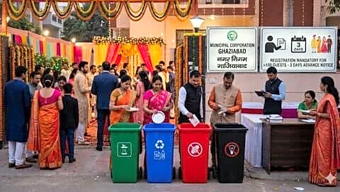 Ghaziabad Municipal Corporation requires 3 days' notice for 100+ guests