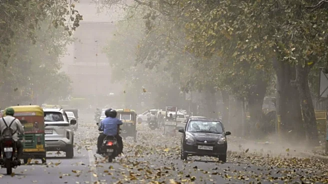 Delhi's air quality deteriorates due to dust storm, thunderstorms expected
