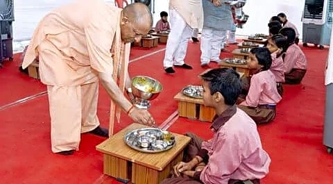 Yogi Adityanath launches 'School Chalo Abhiyan' in Varanasi, urging attendance