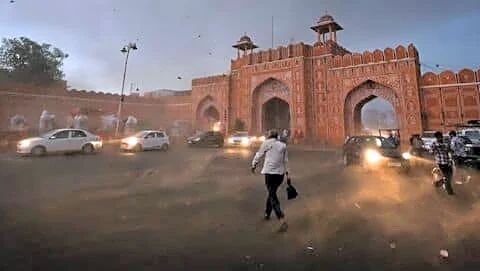 IMD issues orange alert for heavy rain Rajasthan Bihar Jharkhand