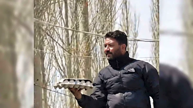 Ladakhi buys single egg for ₹25,000 at Iran donation drive