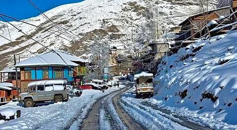 IMD issues yellow alert for snow and rain in Shimla
