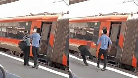 Disabled passenger pushed off Vande Bharat at Lucknow's Charbagh station