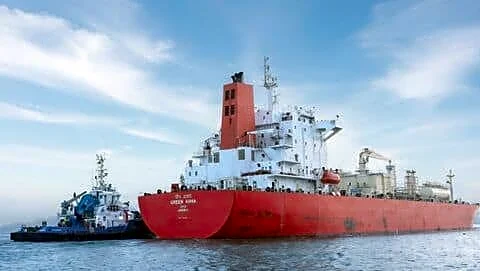 Green Asha docks at JNPA as Strait of Hormuz threatened
