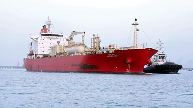 Indian vessel carrying over 15,000 tons of LPG reaches Mumbai