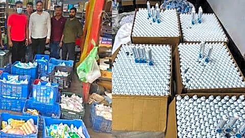 Delhi Police bust Kapashera seller of expired and fake products