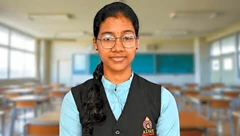 Alva's PU student Disha scores 600/600 after mother's death