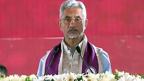 S Jaishankar urges calm in West Asia amid U.S.-Iran standoff