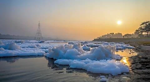 Yamuna pollution surged last month with sewage at 400,000 units