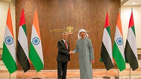 S Jaishankar meets UAE deputy PM amid Middle East unrest
