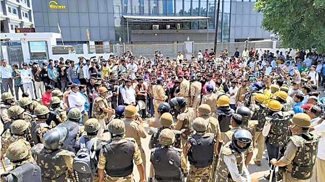 Fresh workers' protest in Noida; stones thrown at cops