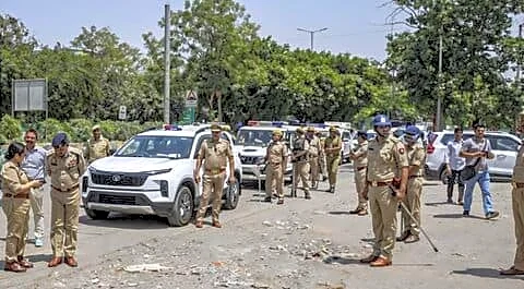 Noida and Ghaziabad workers protest Uttar Pradesh government pay hike