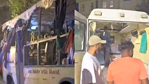 Bus carrying Baisakhi devotees flips in Fatehgarh Sahib killing 6