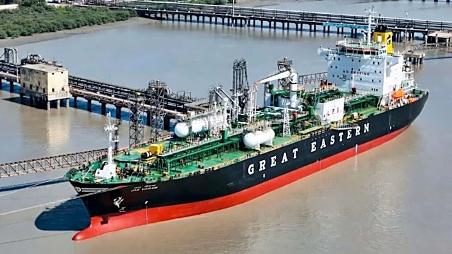 Indian vessel with 20,400 MT LPG docks in Gujarat