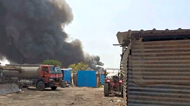 Massive fire breaks out in UP's slum area of Indirapuram